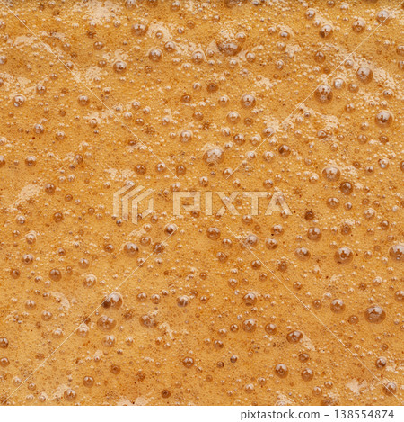 Square coffee foam texture background crema 138554874