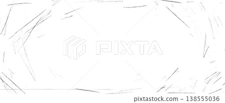 Film texture oval with light dust grain and old photo paper marks. Delicate film texture overlay with photocopy scratch and handmade design. Vector subtle noise for vintage cinema and retro screen 138555036