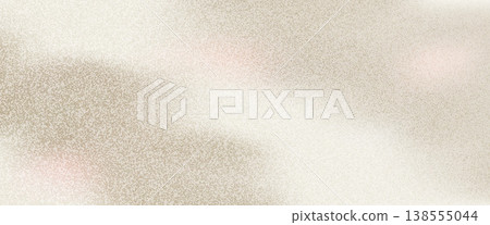 Grain gradient ivory background with gritty beige sand and pink blur. Soft gradation fades into cream with grainy noise for a banner. Vector gradient with warm and a subtle nude tone Grain gradient ivory background with gritty beige sand and pink blur. Soft gradation fades into cream with grainy noise for a banner. Vector gradient with warm and a subtle nude tone 138555044
