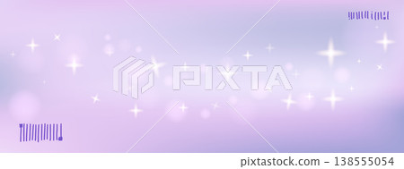 Purple violet gradient background with y2k sparkle and dream glow. Soft pastel gradation vector with glitter shimmer and lavender aura. Dreamy purple gradient for social post or kawaii invitation Purple violet gradient background with y2k sparkle and dream glow. Soft pastel gradation vector with glitter shimmer and lavender aura. Dreamy purple gradient for social post or kawaii invitation 138555054