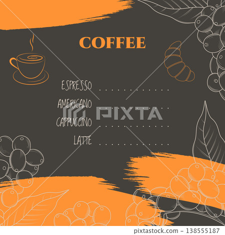 coffee menu design coffee menu design 138555187