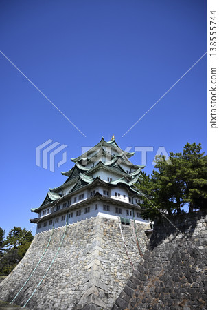 Nagoya Castle keep in spring (photographed in late March 2014) Nagoya Castle keep in spring (photographed in late March 2014) 138555744