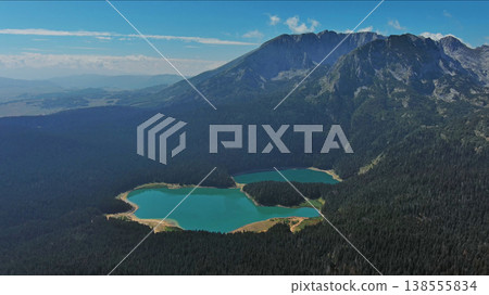 Black Lake in mountain Durmitor park Montenegro Black Lake in mountain Durmitor park Montenegro 138555834