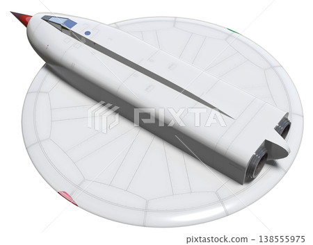 ufo, unidentified flying object, three dimensional 138555975