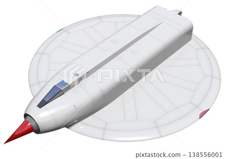 不明飛行物 三維圖 ３Ｄ 138556001