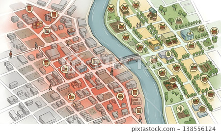 Food Deserts: An Illustration of the Food Desert Problem 138556124