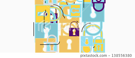 Cybersecurity and information science technology background 138556380