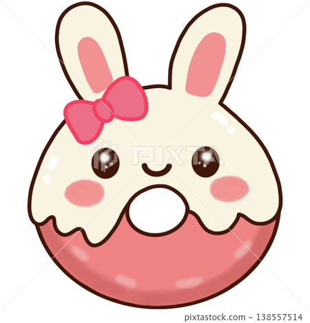 Bunny Donut 138557514
