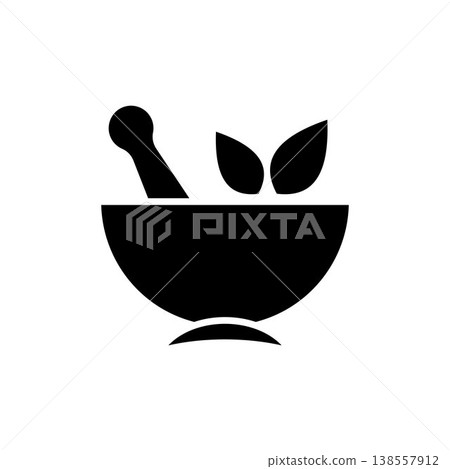 Mortar and Pestle icon vector design templates Mortar and Pestle icon vector design templates 138557912