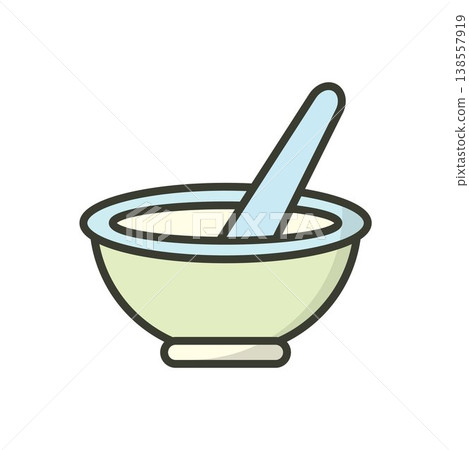 Mortar and Pestle icon vector design templates Mortar and Pestle icon vector design templates 138557919
