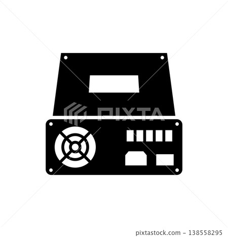 Power Supply icon vector design templates simple and modern 138558295