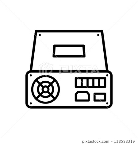 Power Supply icon vector design templates simple and modern Power Supply icon vector design templates simple and modern 138558319