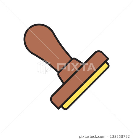 Rubber Stamp icon vector design templates simple and modern Rubber Stamp icon vector design templates simple and modern 138558752