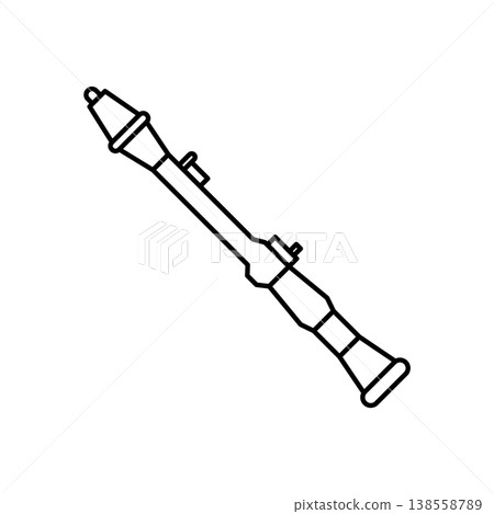 Rocket launcher icon vector design templates simple and modern 138558789