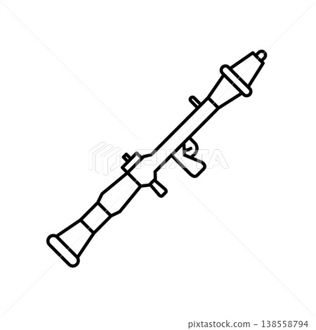 Rocket launcher icon vector design templates simple and modern Rocket launcher icon vector design templates simple and modern 138558794