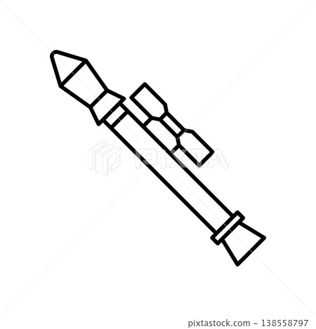 Rocket launcher icon vector design templates simple and modern Rocket launcher icon vector design templates simple and modern 138558797