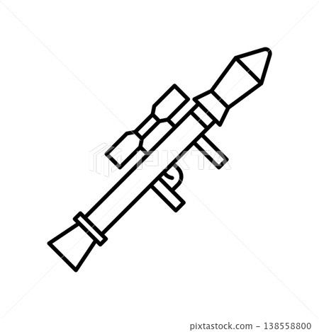 Rocket launcher icon vector design templates simple and modern Rocket launcher icon vector design templates simple and modern 138558800