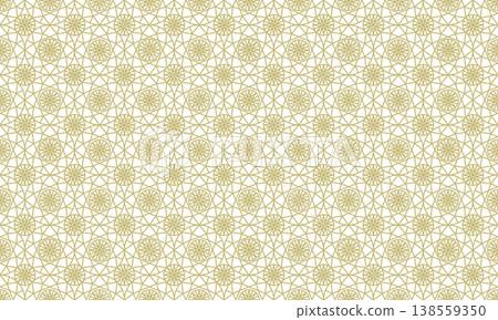 Golden Geometric Crystal Faceted Seamless Pattern Golden Geometric Crystal Faceted Seamless Pattern 138559350
