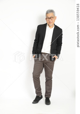 Casual Executive Standing 138559418
