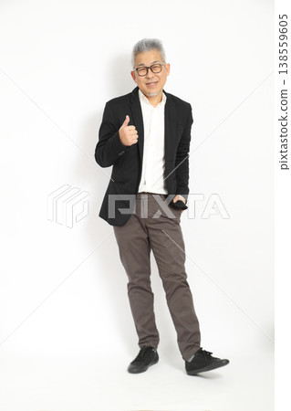 Thumbs Up with Hand in Pocket Thumbs Up with Hand in Pocket 138559605