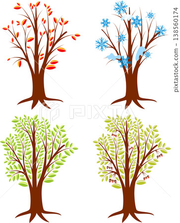 Tree Seasons Tree Seasons 138560174