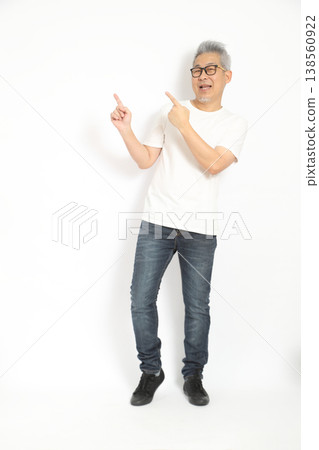 Pointing Upwards Pointing Upwards 138560922