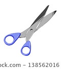 Illustration of simple scissors 138562016