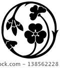 This is a family crest. It's called Katabami-e-maru. 138562228