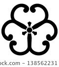 This is a family crest. It's called Tsurukatabami (vine sorrel). 138562231