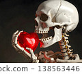 Skeletons that eat red hearts, life-eaters 138563446