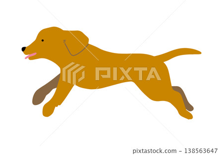 奔跑的臘腸犬(手繪插圖) 奔跑的臘腸犬(手繪插圖) 138563647