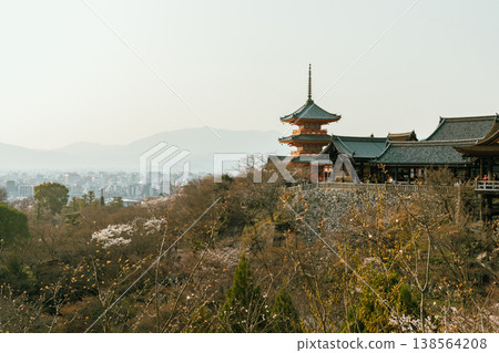 Kiyomizu Dera temple is a popular tourist destination in Kyoto, Japan. Kiyomizu Dera temple is a popular tourist destination in Kyoto, Japan. 138564208