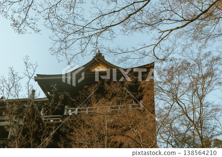 Kiyomizu Dera temple is a popular tourist destination in Kyoto, Japan. 138564210