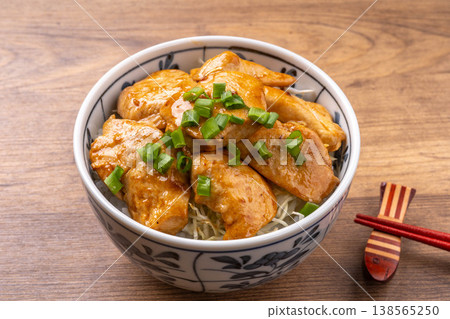 Teriyaki chicken breast rice bowl 138565250