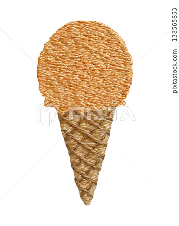 [Ice Orange Flavor] Hand Embroidery Illustration Material 138565853