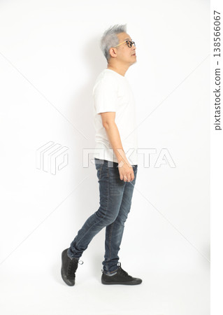 Walking to the Right 138566067