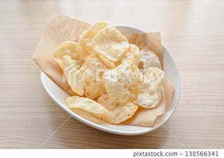 Rice crackers, sweet soy sauce flavor 138566341