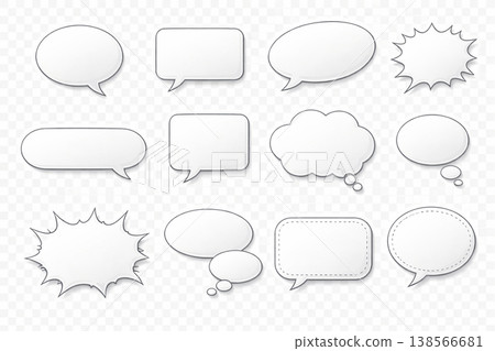 Speech Bubble Material Set | Simple and Easy-to-Use Transparent Speech Bubble Illustrations (PNG) Speech Bubble S Speech Bubble Material Set | Simple and Easy-to-Use Transparent Speech Bubble Illustrations (PNG) Speech Bubble S 138566681