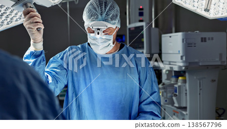 Doctors, team and surgery in theater with medical support for healthcare, safety and operation room at hospital. Surgeon, medicine and teamwork or collaboration with tools for cardiology or emergency Doctors, team and surgery in theater with medical support for healthcare, safety and operation room at hospital. Surgeon, medicine and teamwork or collaboration with tools for cardiology or emergency 138567796
