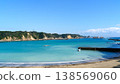 面向阿戈灣的次郎郎海岸擁有潔白的沙灘和清澈碧綠的海水。 138569060