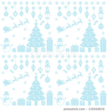 Subtle Christmas Tree Pattern Subtle Christmas Tree Pattern 138569659