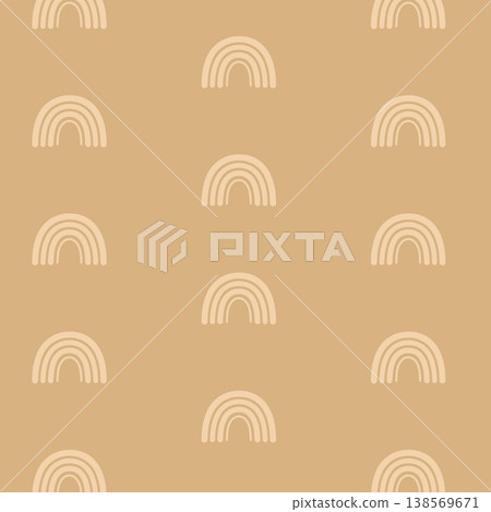 Abstract Leaf Seamless Pattern Abstract Leaf Seamless Pattern 138569671
