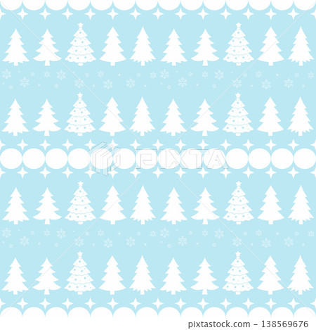 Christmas Tree Seamless Pattern Christmas Tree Seamless Pattern 138569676