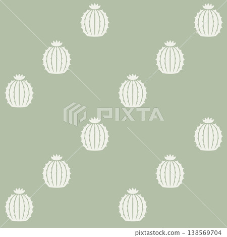 Small Cactus Seamless Pattern Small Cactus Seamless Pattern 138569704