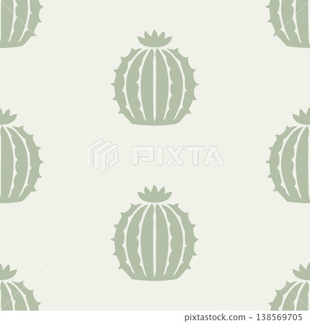 Large Scale Cactus Pattern Large Scale Cactus Pattern 138569705