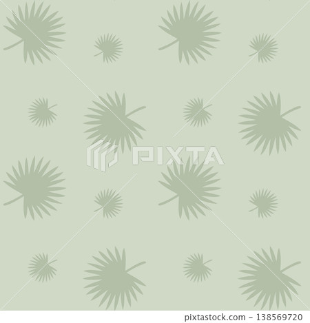 Subtle Tropical Stripe Pattern  Botanical Texture 138569720
