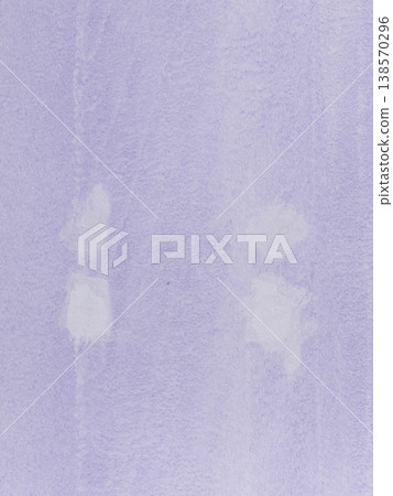 Blue paint swatch on white wall 138570296