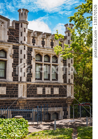University of Otago gothic revival facade 138570526