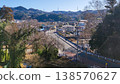 Akigawa Bridge over the Akigawa River 138570627