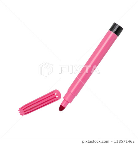 Felt Tip Pen. Marker pen. Pink Felt-Tip Pen. Felt Tip Pen. Marker pen. Pink Felt-Tip Pen. 138571462